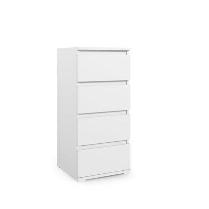 PK Emi 34 Hallway Wardrobe White - Upholstered Panels in Various Colours