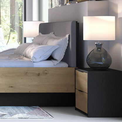 MO Upsala Bedroom Set – 160x200 cm Bed with Storage