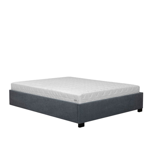 SLEEP VARIA Freestanding Upholstered Bed Frame with Storage – Various Colours