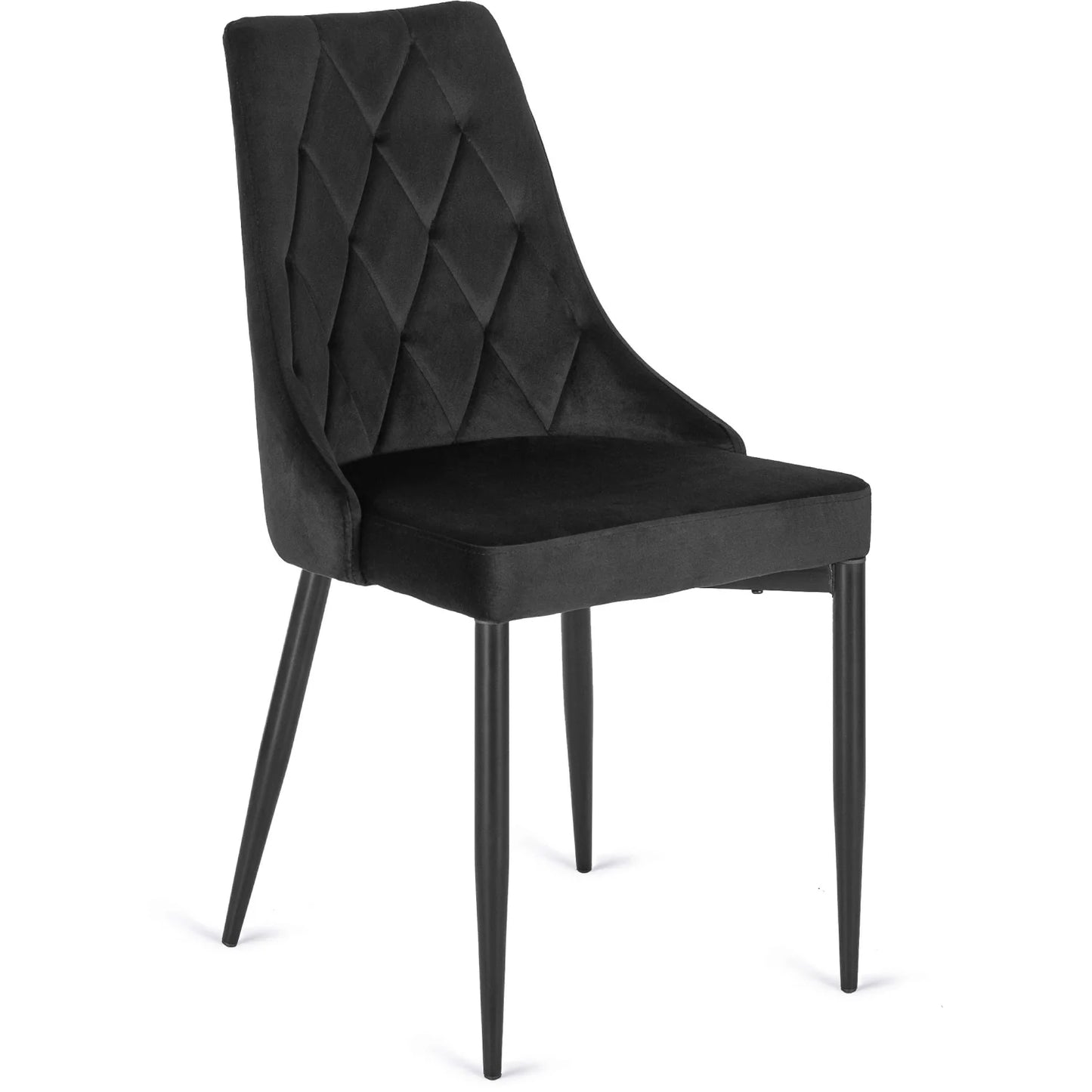 Elite CORK Black Velvet Chair – A Statement of Elegance & Comfort
