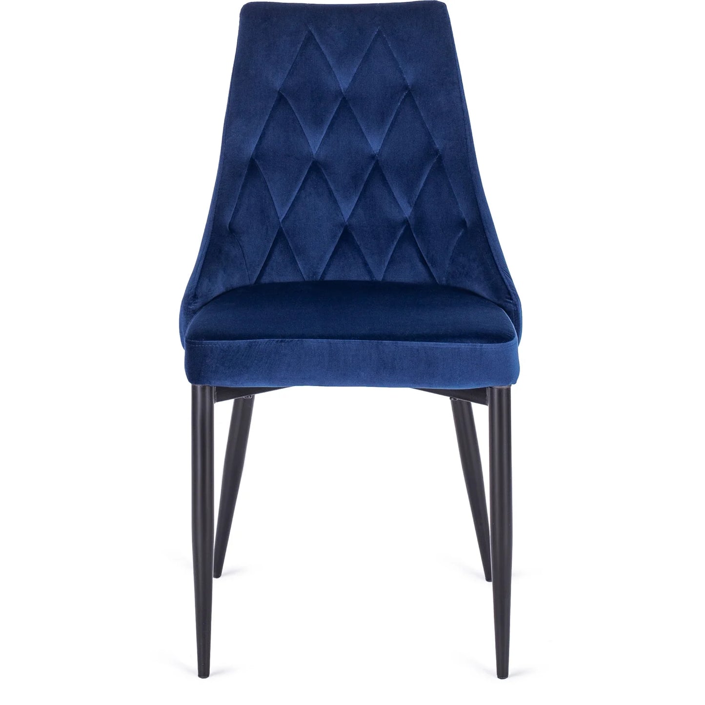 Elite CORK Navy Blue Velvet Chair – A Statement of Elegance & Comfort