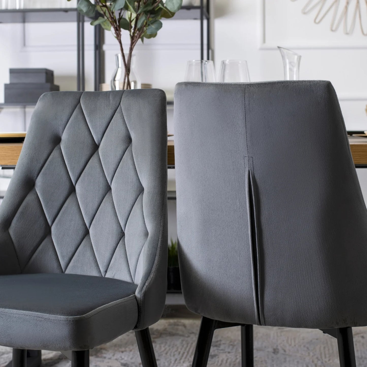 Elite CORK 2 Gray Upholstered Chair – Modern Comfort & Timeless Style