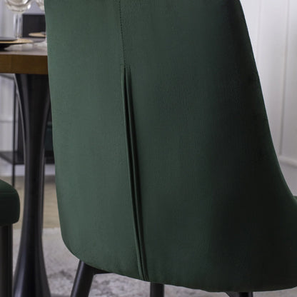 Elite CORK Green Velvet Chair – A Touch of Luxury & Comfort