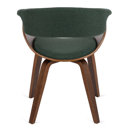 Elite GARY 2 Green/Walnut Chair – Where Comfort Meets Elegance