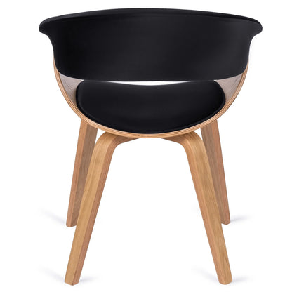 Elite GARY Golden Oak/Black Chair – A Fusion of Elegance & Comfort