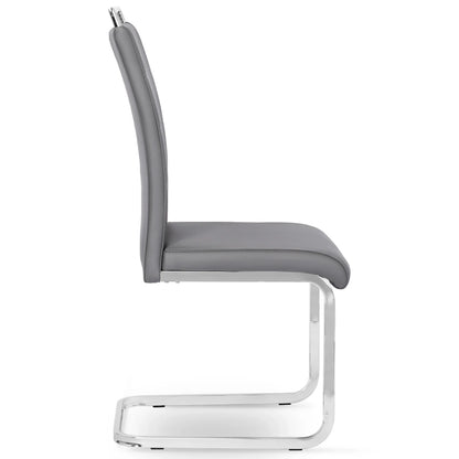 Elite LOCA Grey Eco-Leather Chair – Modern Design & Superior Comfort