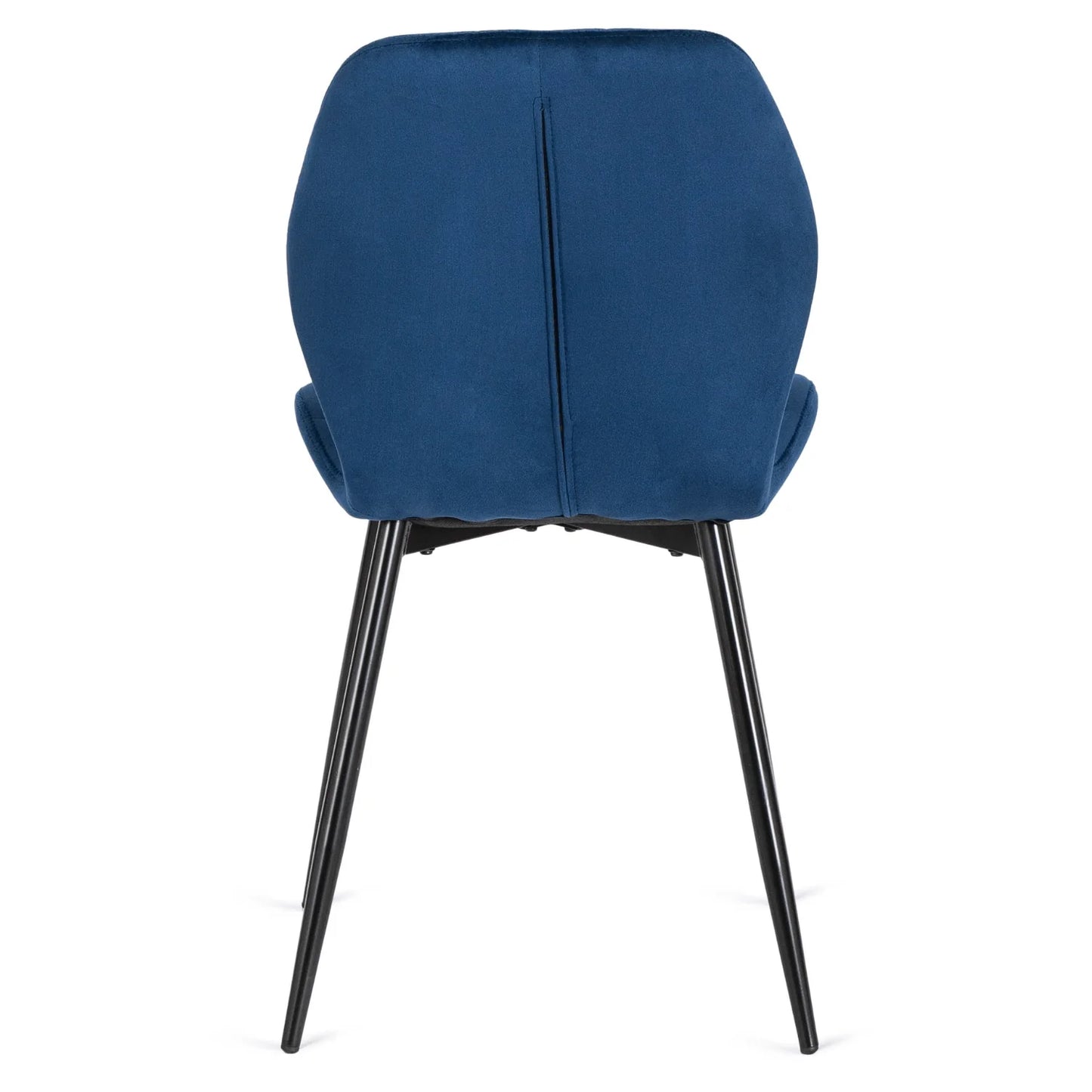 Elite LUCKY Navy Blue Velvet Chair – Timeless Elegance & Comfort