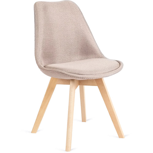 Elite NEVEL Beige Chair – Timeless Elegance & Comfort