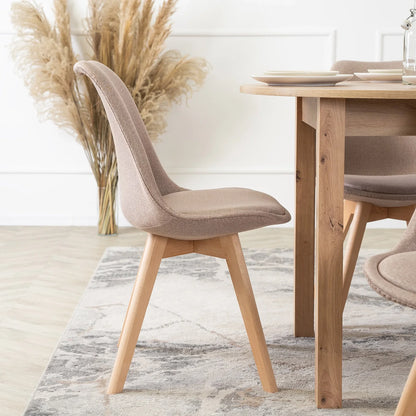 Elite NEVEL Beige Chair – Timeless Elegance & Comfort