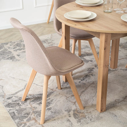 Elite NEVEL Beige Chair – Timeless Elegance & Comfort