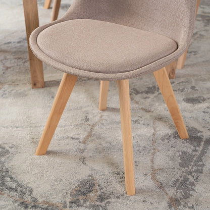 Elite NEVEL Beige Chair – Timeless Elegance & Comfort