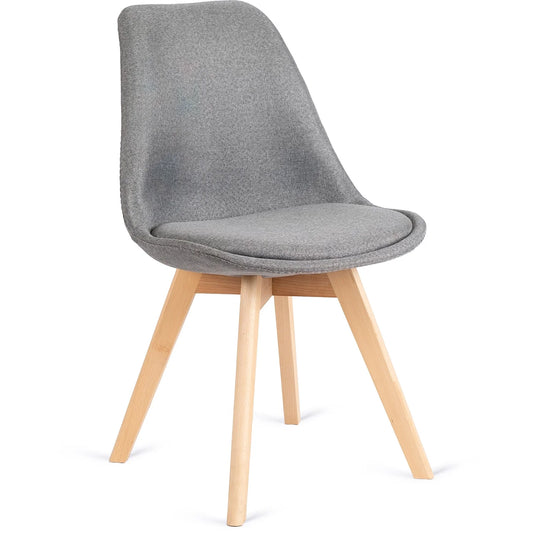 Elite NEVEL Grey Chair – Minimalist Comfort & Style