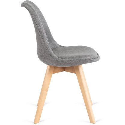 Elite NEVEL Grey Chair – Minimalist Comfort & Style