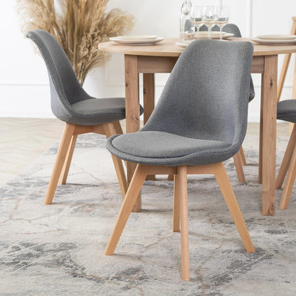Elite NEVEL Grey Chair – Minimalist Comfort & Style