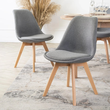 Elite NEVEL Grey Chair – Minimalist Comfort & Style