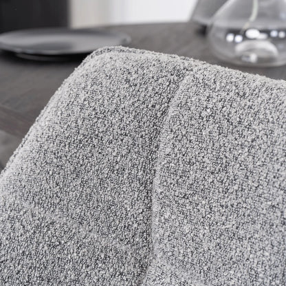 Elite PEONY Swivel Chair – Modern Gray Upholstered Comfort