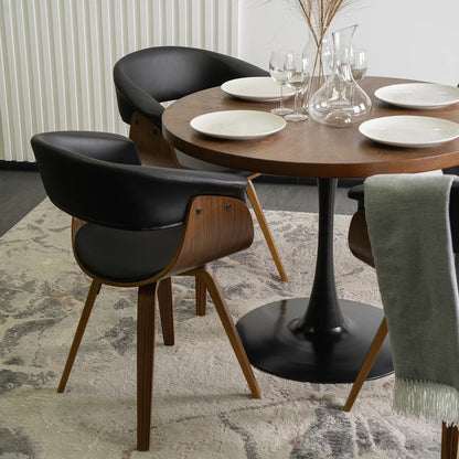 Elite OHIO Black Chair – A Fusion of Modern Elegance & Comfort