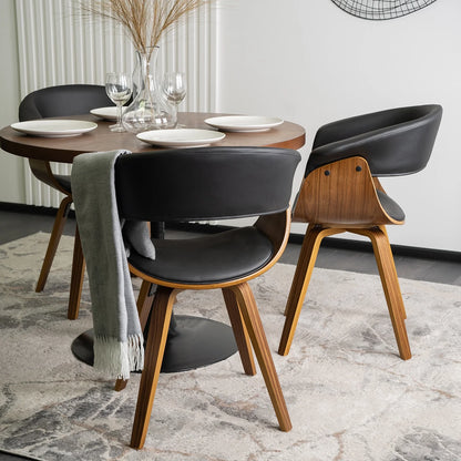 Elite OHIO Black Chair – A Fusion of Modern Elegance & Comfort