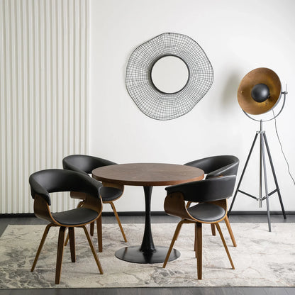 Elite OHIO Black Chair – A Fusion of Modern Elegance & Comfort