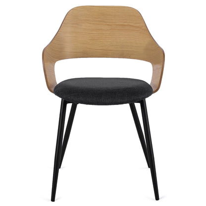 Elite ORBI Chair – Golden Oak/Black