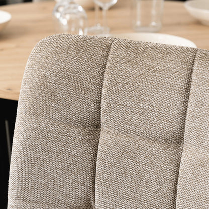 Elite PERU 2 Beige Upholstered Chair – Timeless Elegance & Comfort