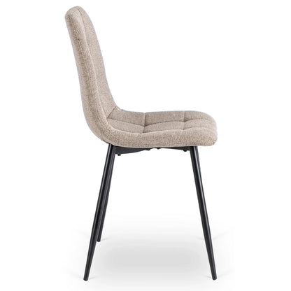 Elite PERU 2 Beige Upholstered Chair – Timeless Elegance & Comfort