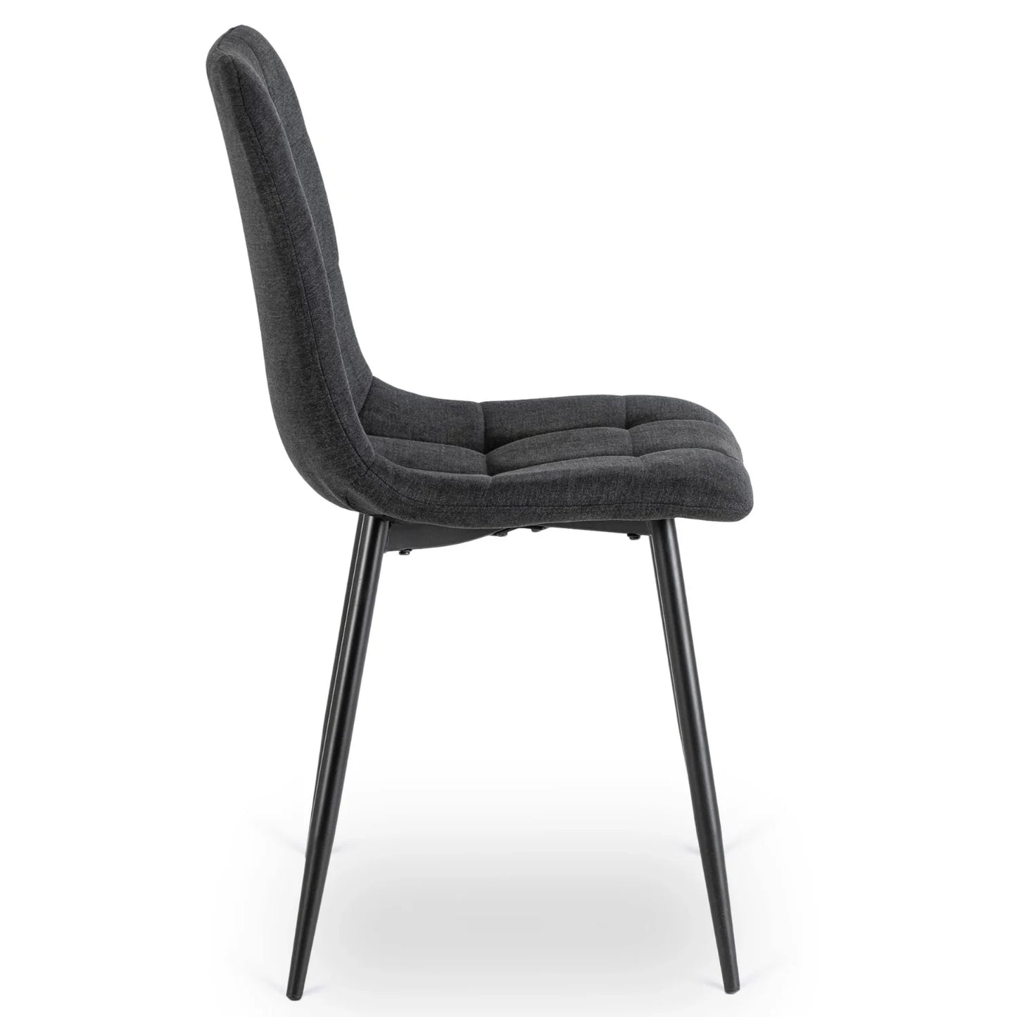 Elite PERU 2 Black Upholstered Chair – Modern Comfort with Timeless Appeal