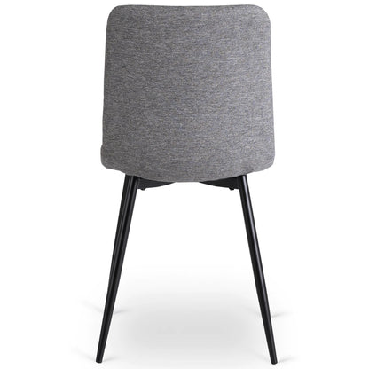 Elite ROBIN 2 Grey Upholstered Chair – A Perfect Blend of Style and Comfort