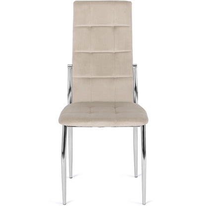 Elite MOLLY Chair – Beige Velvet