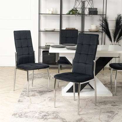 Elite MOLLY Chair – Black Velvet