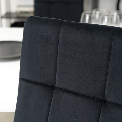 Elite MOLLY Chair – Black Velvet