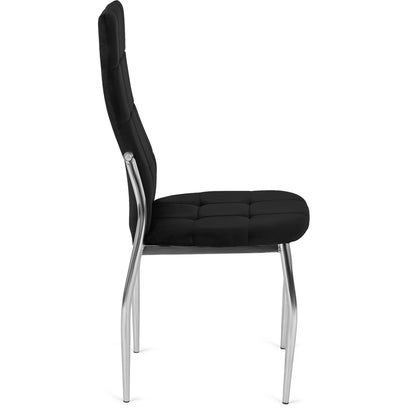 Elite MOLLY Chair – Black Velvet