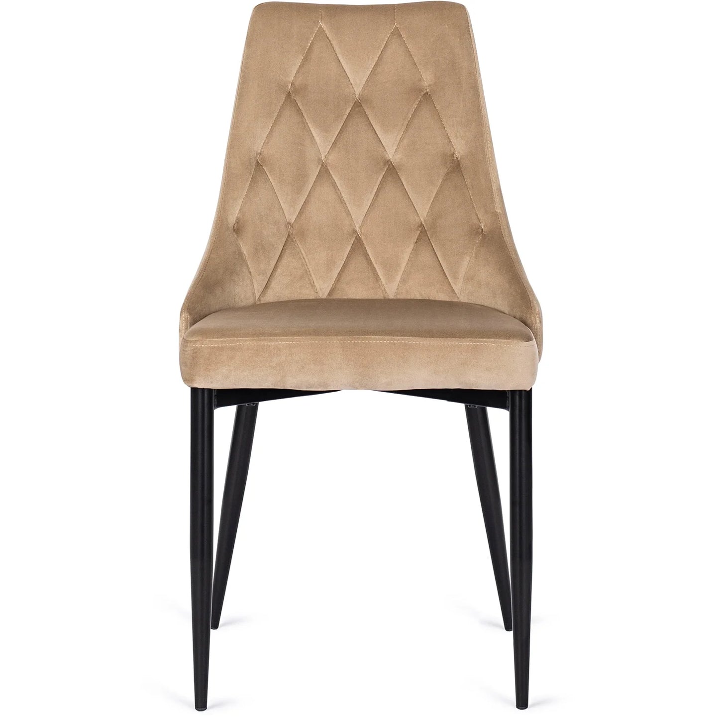 Elite CORK Beige Velvet Chair – Timeless Elegance for Your Interior