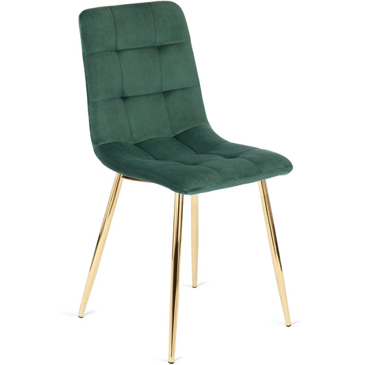 Elite YORK Green Velvet Chair – A Touch of Luxury & Modern Elegance