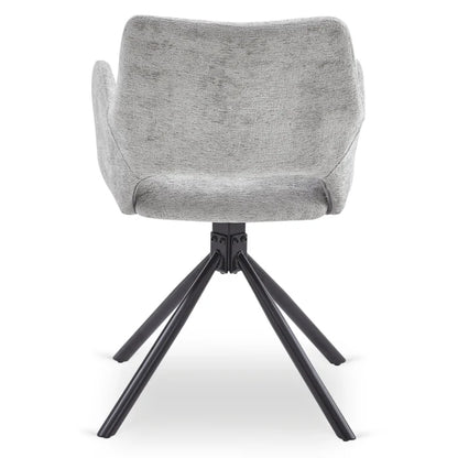 Elite FLAV Grey Modern Upholstered Chair
