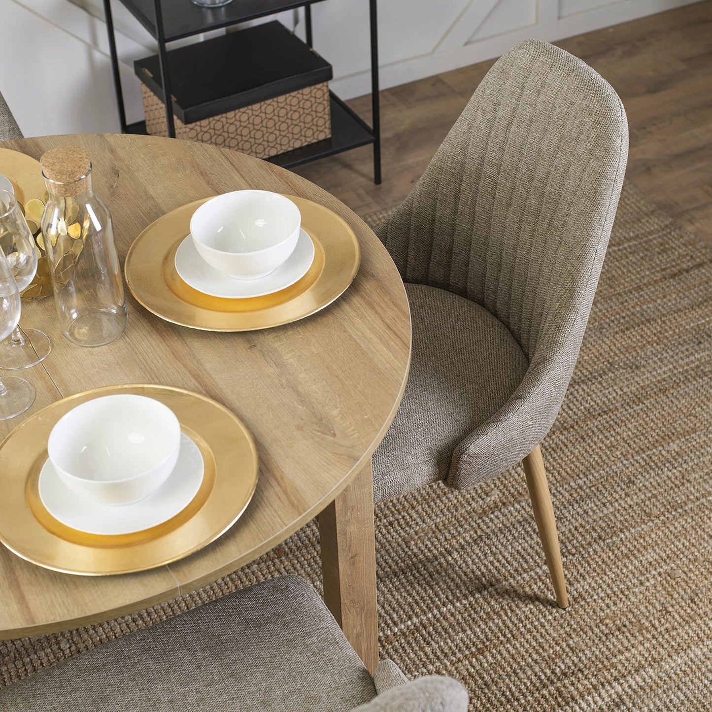 Elite TORINO Beige Fabric Chair – A Perfect Blend of Elegance & Comfort