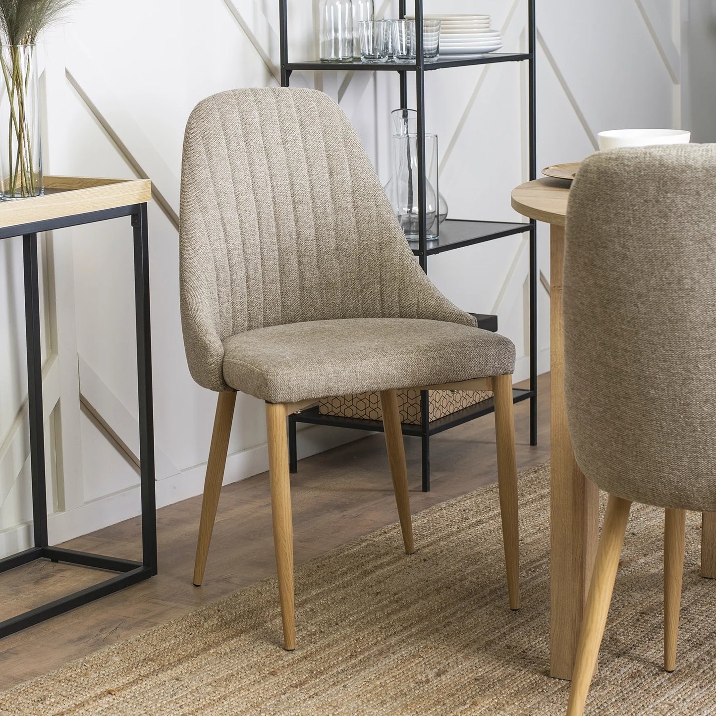 Elite TORINO Beige Fabric Chair – A Perfect Blend of Elegance & Comfort