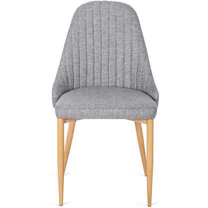 Elite TORINO Grey Fabric Chair – A Timeless Blend of Comfort & Style