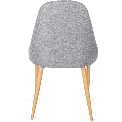 Elite TORINO Grey Fabric Chair – A Timeless Blend of Comfort & Style