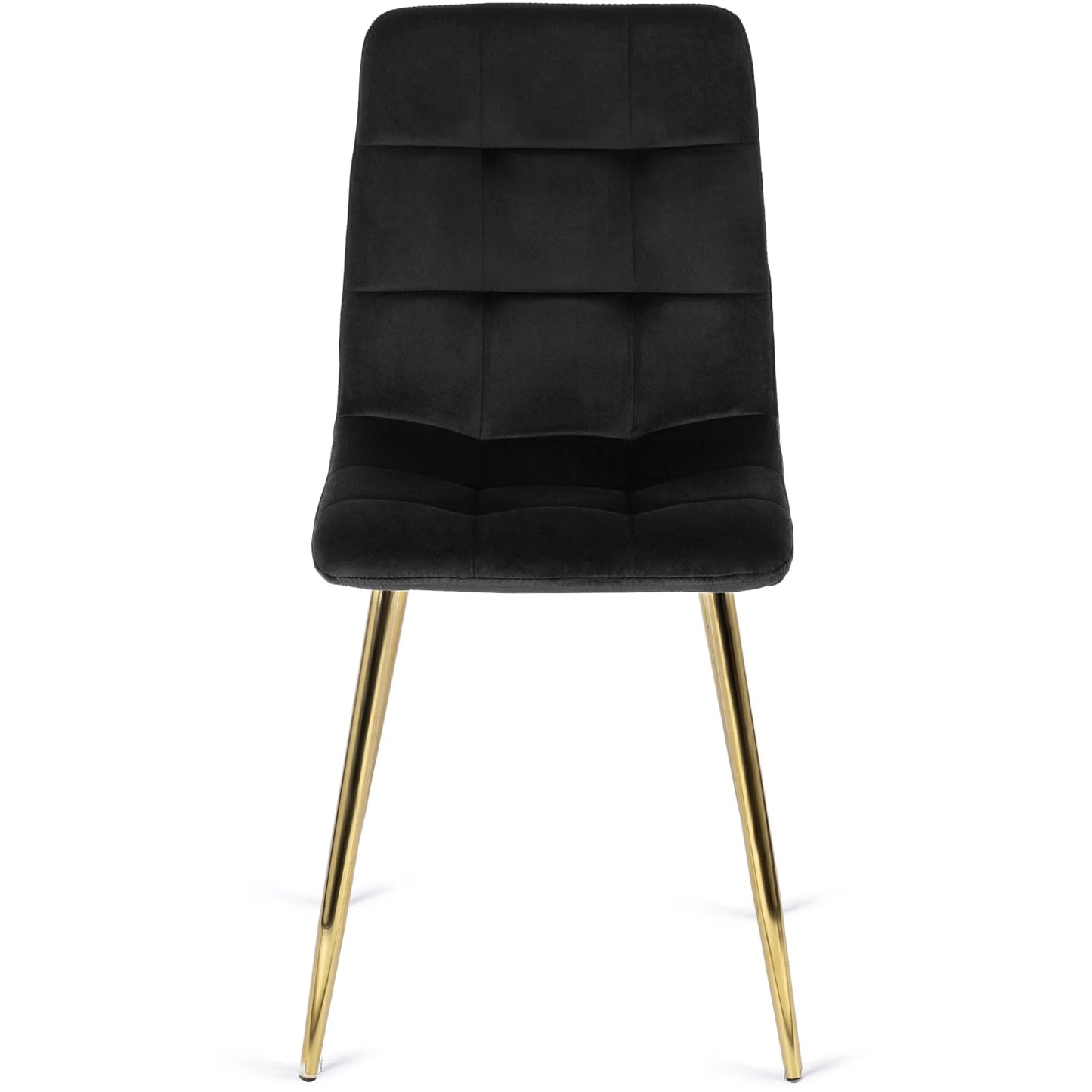 Elite YORK Black Velvet Chair – Bold Elegance with a Luxurious Touch
