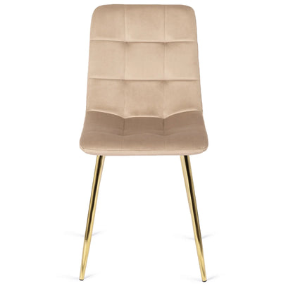 Elite YORK Cream Velvet Chair – A Perfect Fusion of Elegance & Comfort