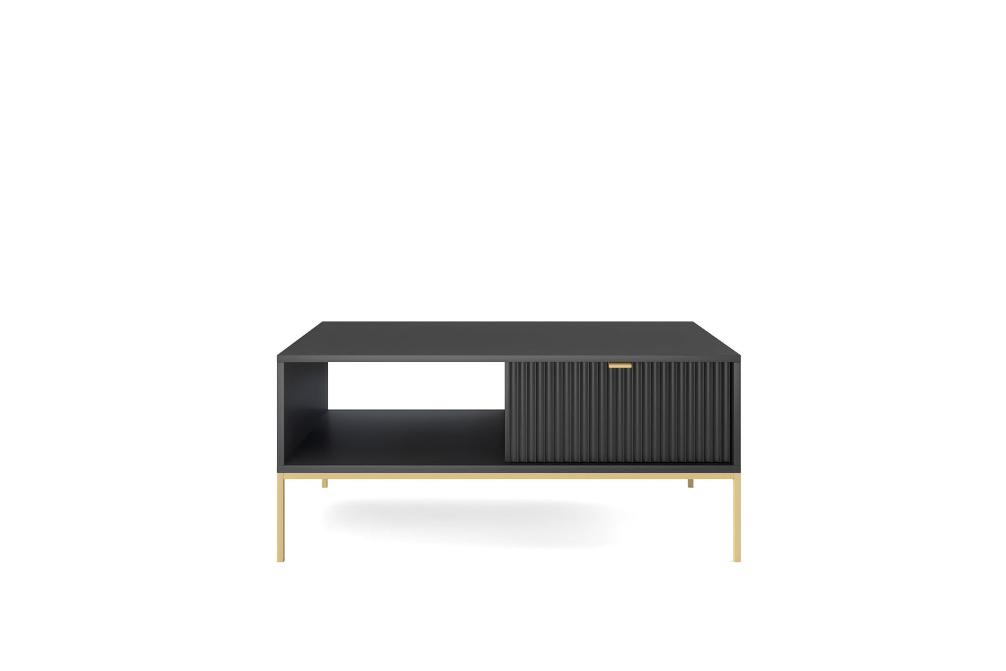Nova Coffee Table Black - Modern Design and Practical Functionality