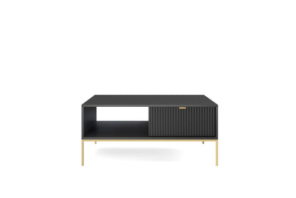 Nova Coffee Table Black - Modern Design and Practical Functionality