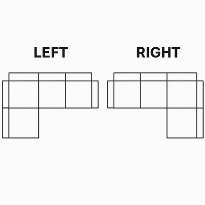 Lask AVESTA Corner Sofa – 284 x 166 cm – Left or Right Configuration