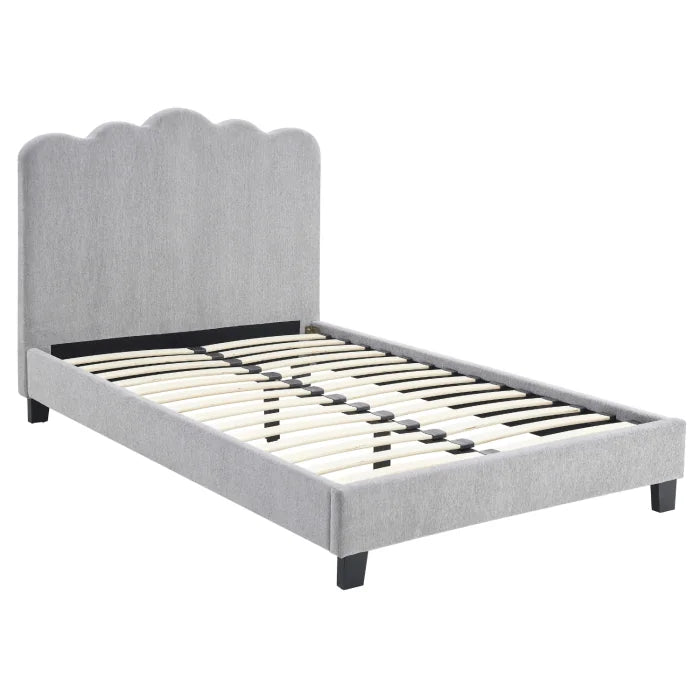 Elite CRATER Boucle Single Bed with Colour Options-120 x 200 cm