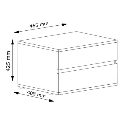 MO TOGO 22 Nightstand – Ash Portland