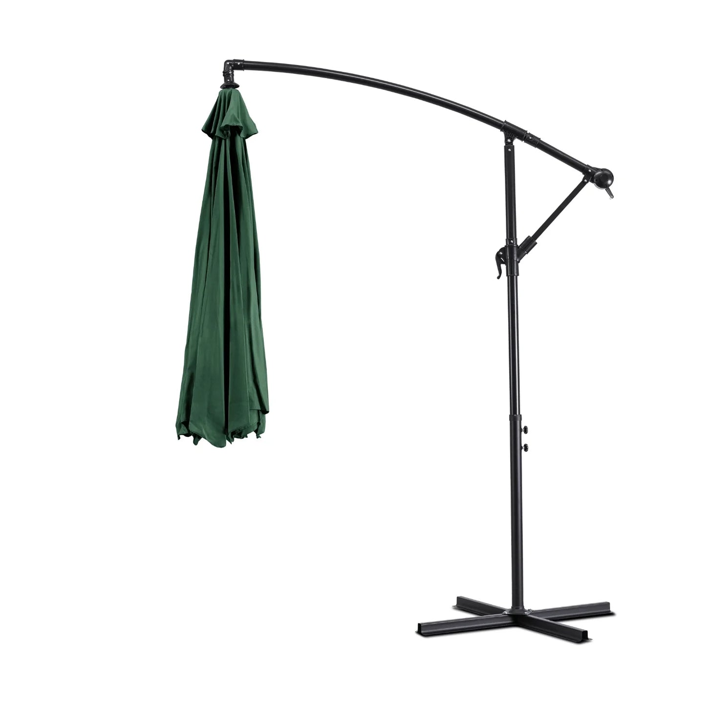 Elite AKRON Garden Umbrella  Green - Large Waterproof Outdoor Parasol