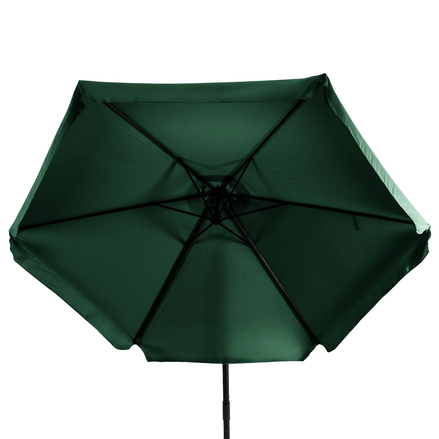 Elite AKRON Garden Umbrella  Green - Large Waterproof Outdoor Parasol