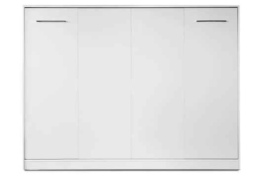 NE BASIC Murphy Bed Horizontal Matt White 90,120,140 x 200 cm Mattress