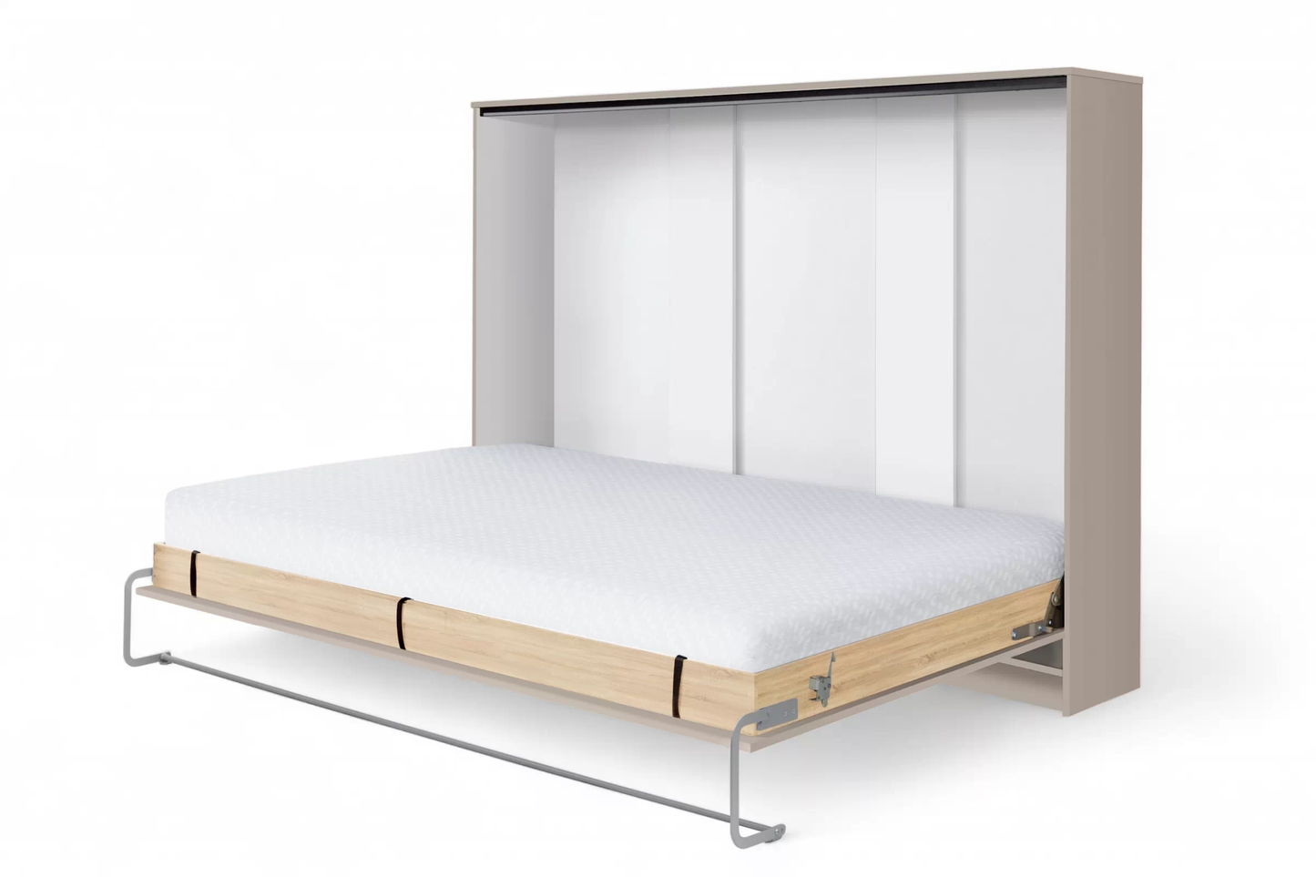 NE BASIC Murphy Bed Horizontal Cashmere Congo 90,120,140 x 200 cm Mattress